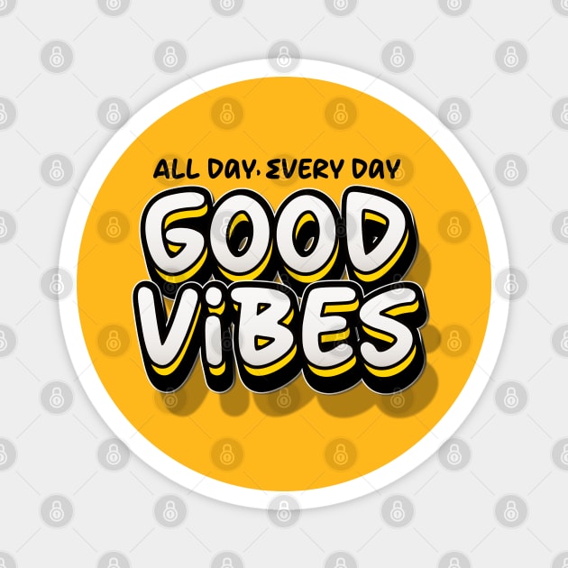 GOOD VIBES Magnet by Fabrik